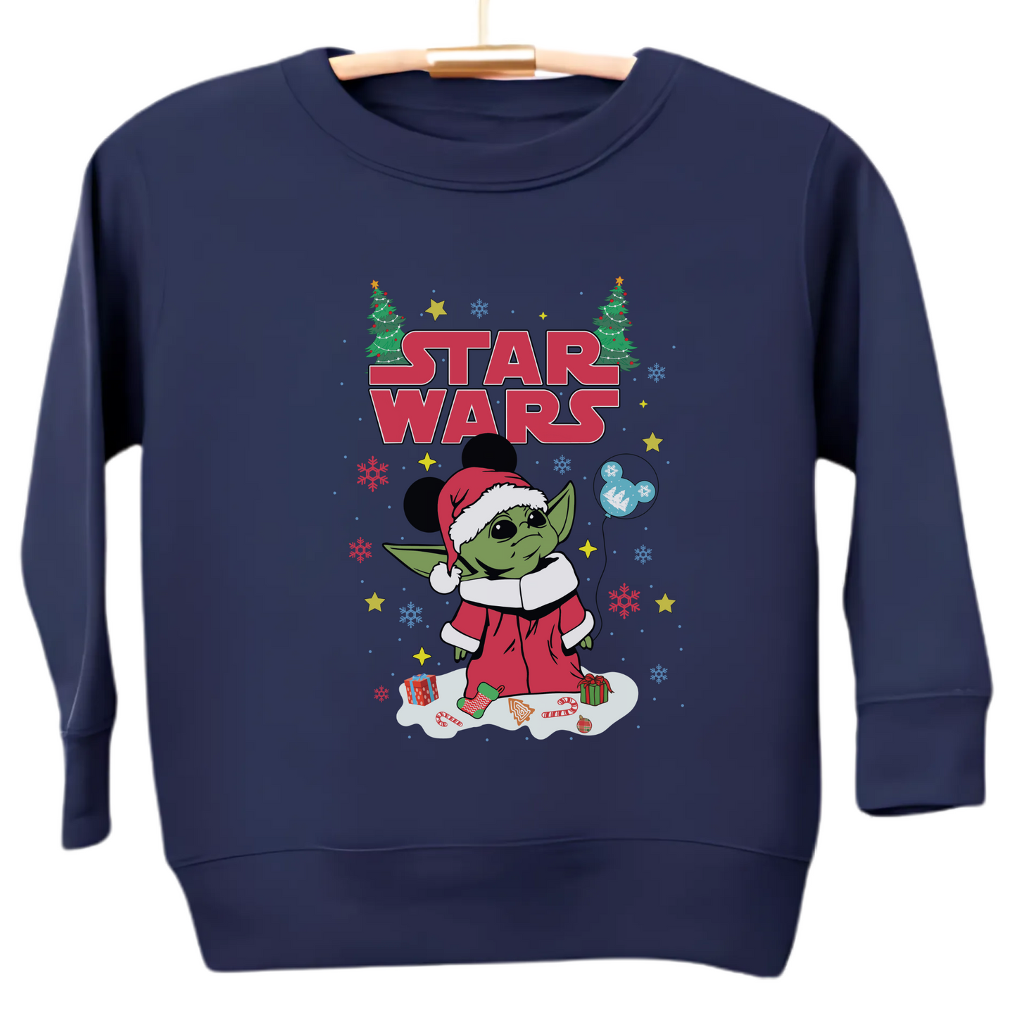 Baby Yoda Star Wars Christmas Toddler Sweater