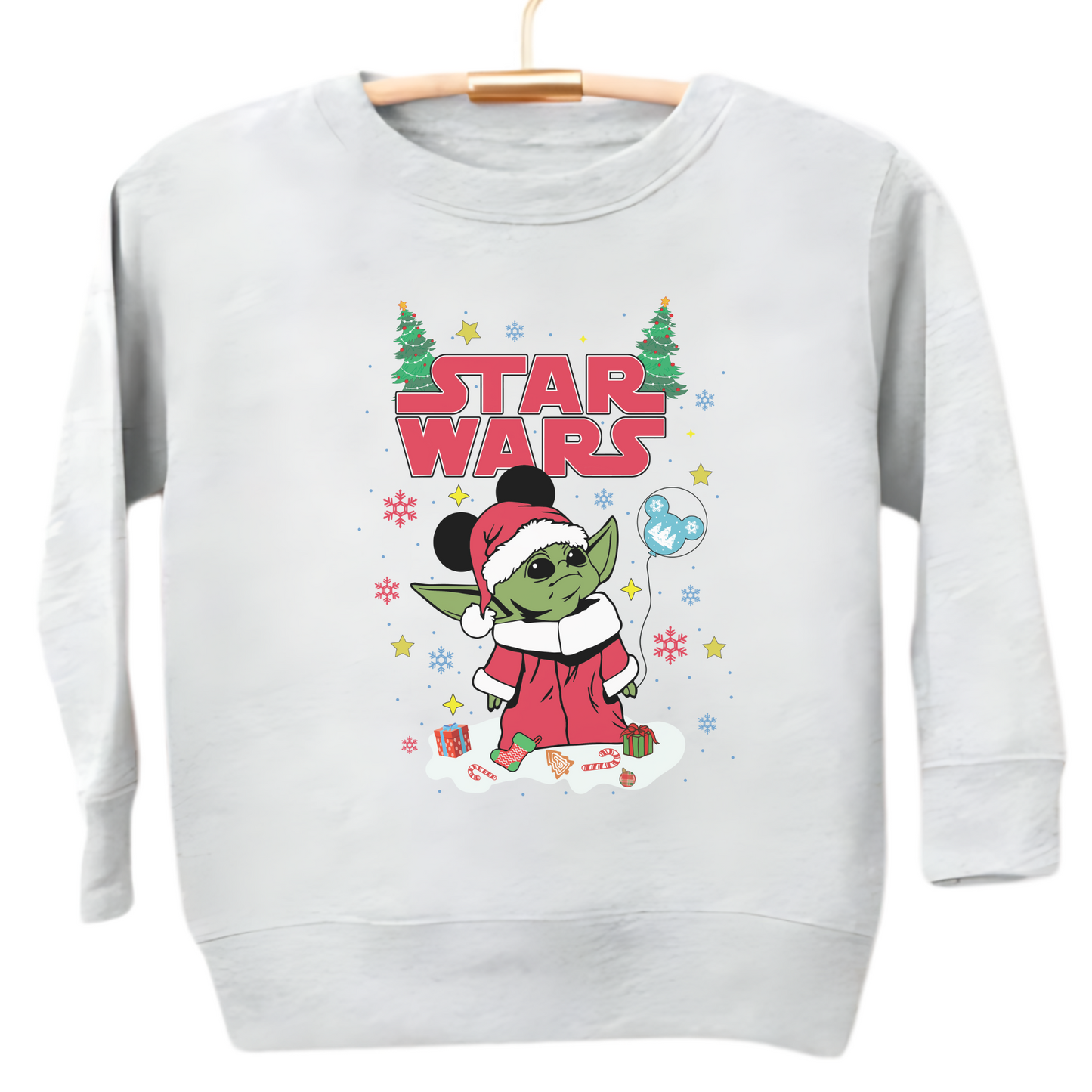 Baby Yoda Star Wars Christmas Toddler Sweater