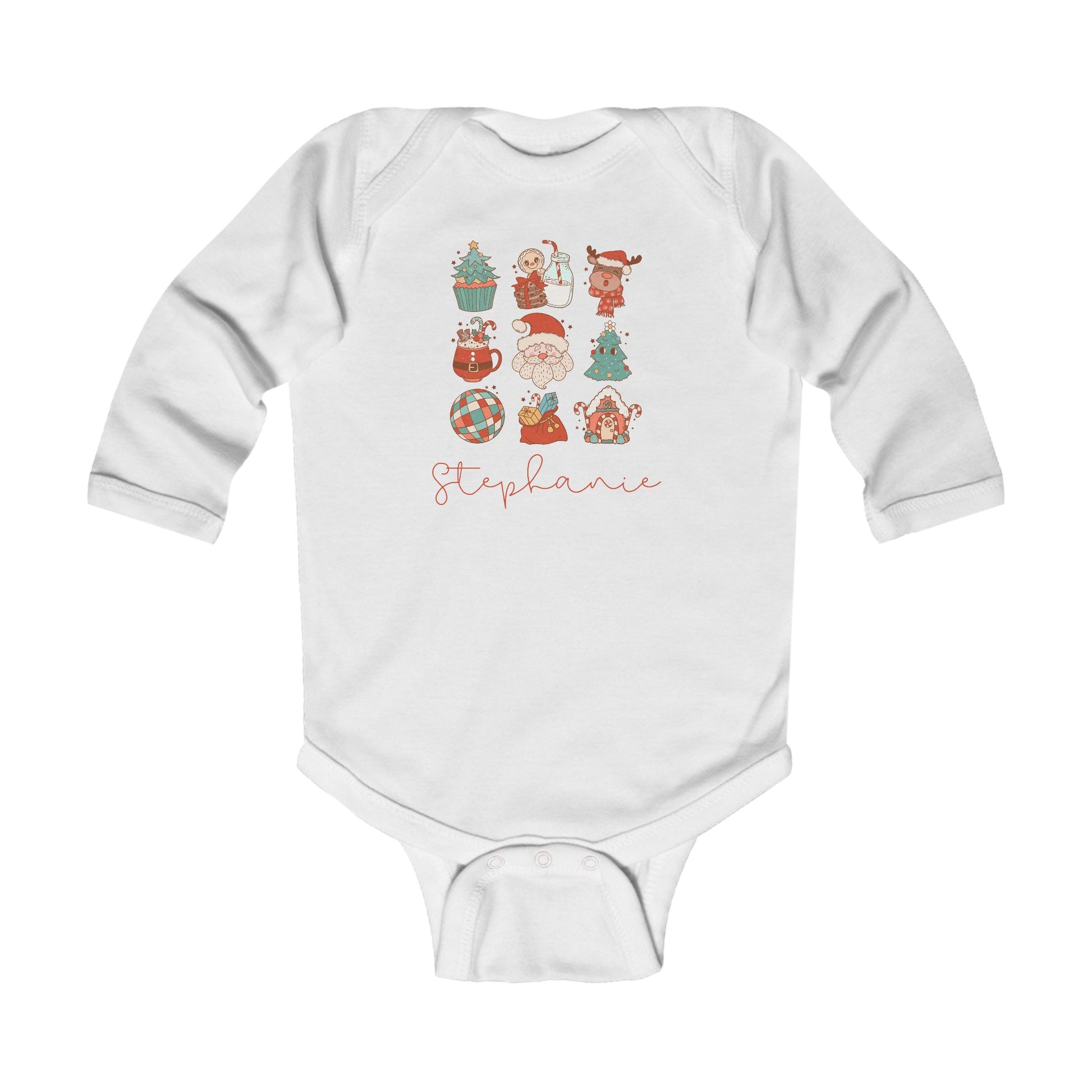 Custom Name Christmas Romper