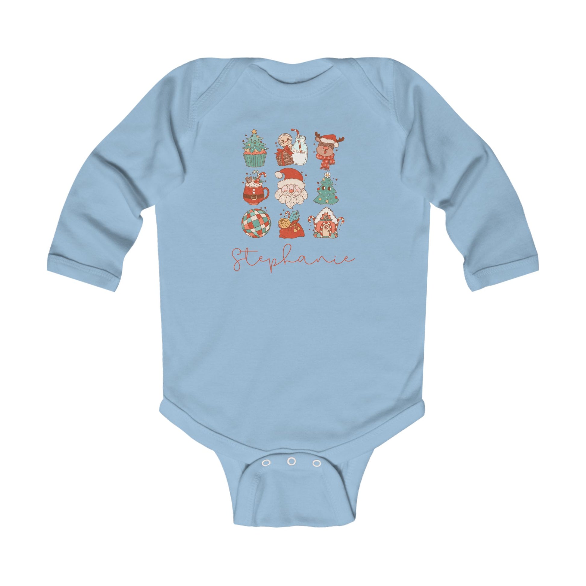 Custom Name Christmas Romper