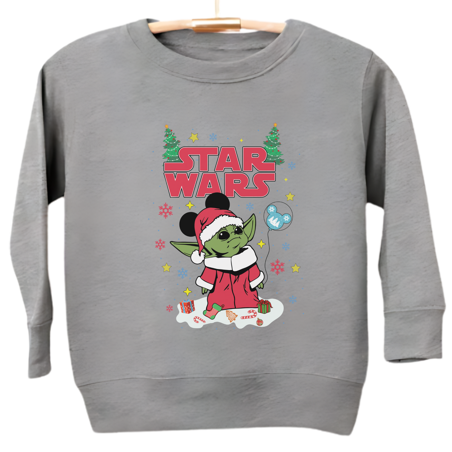 Baby Yoda Star Wars Christmas Toddler Sweater