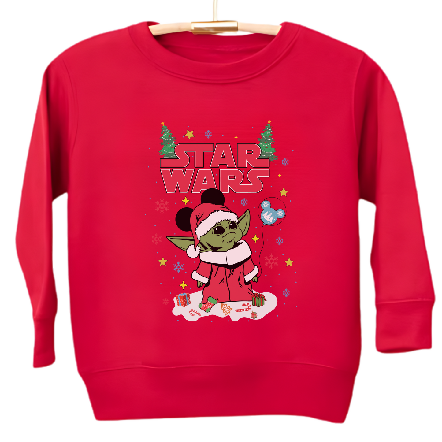 Baby Yoda Star Wars Christmas Toddler Sweater