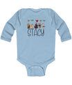 Custom Name Star Wars Baby Christmas Romper