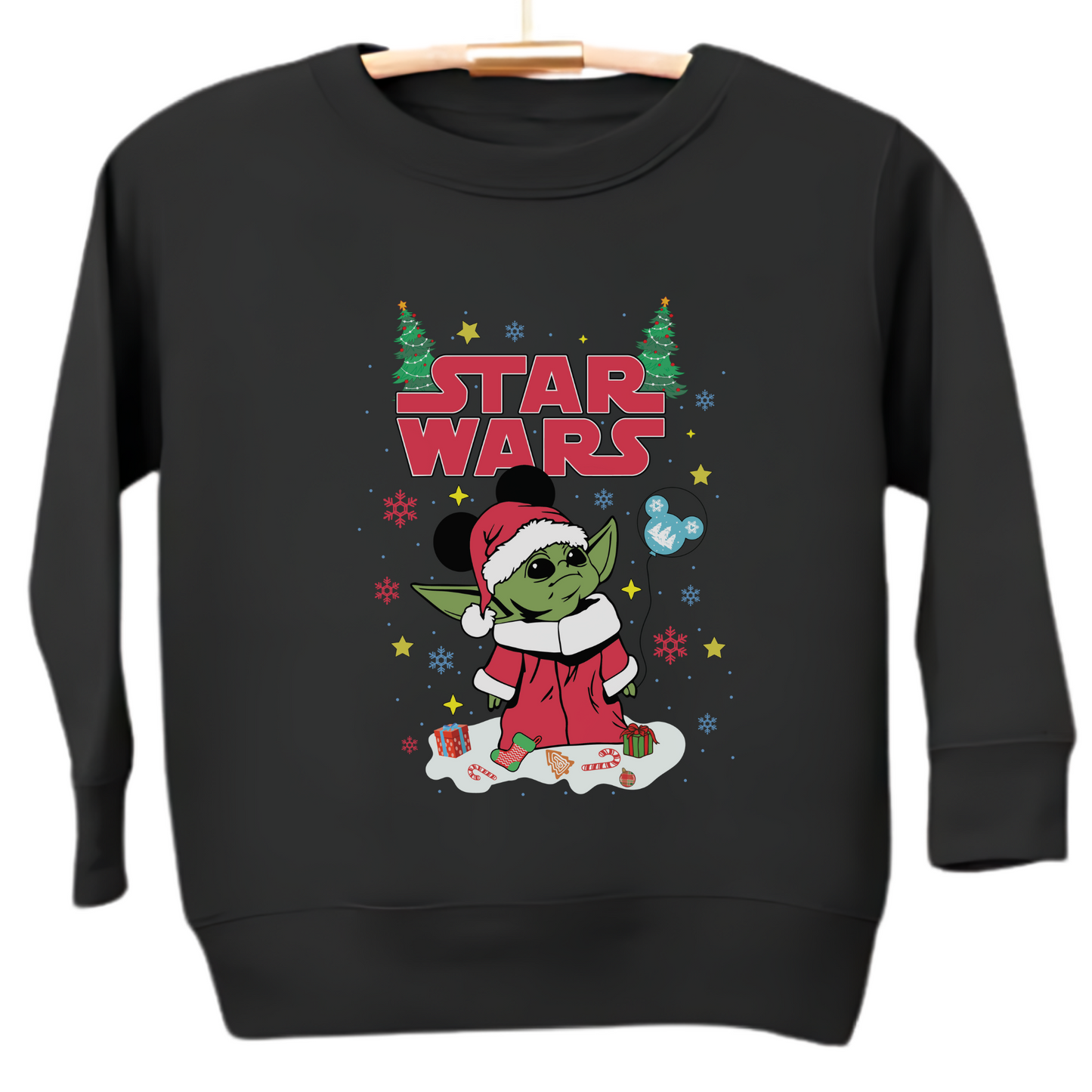 Baby Yoda Star Wars Christmas Toddler Sweater