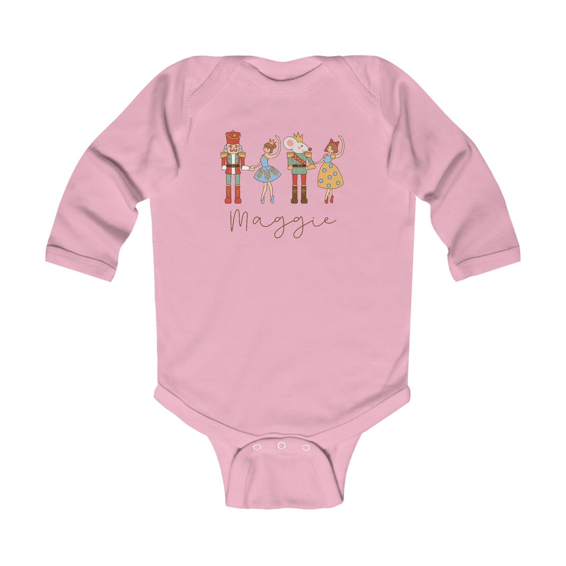 Custom Name Nutcracker & Friends Christmas Romper