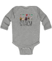 Custom Name Star Wars Baby Christmas Romper