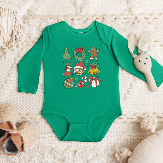 Coquette Christmas Romper