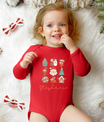 Custom Name Christmas Romper