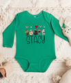 Custom Name Star Wars Baby Christmas Romper