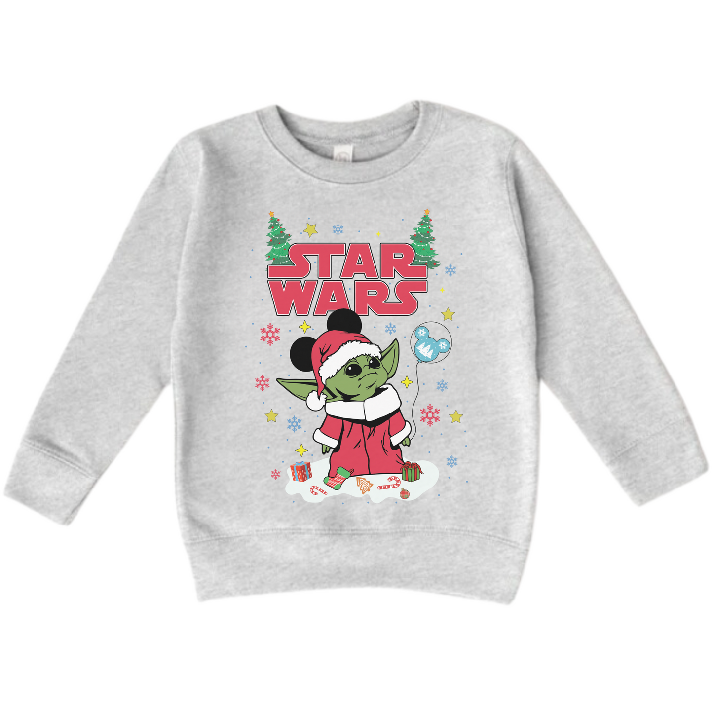 Baby Yoda Star Wars Christmas Toddler Sweater