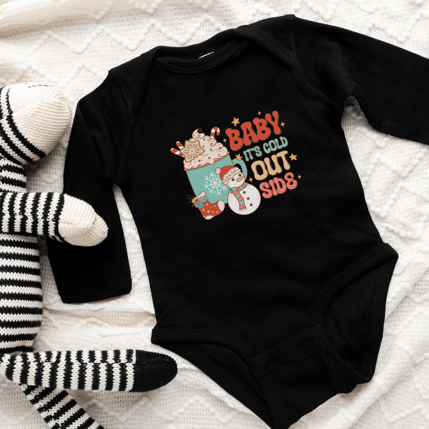 Baby It's Cold Outside Christmas Baby Romper