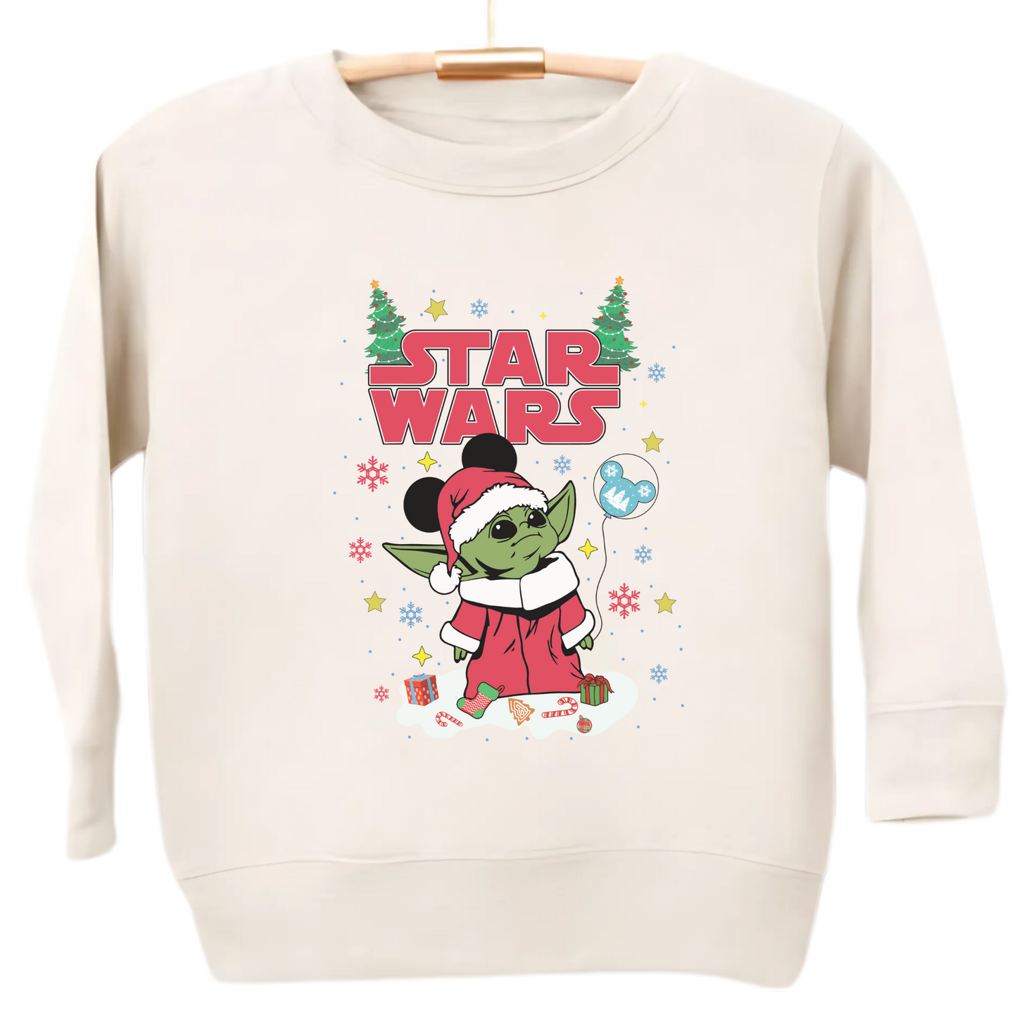 Baby Yoda Star Wars Christmas Toddler Sweater