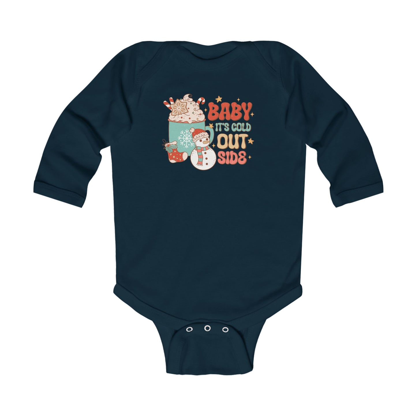 Baby It's Cold Outside Christmas Baby Romper