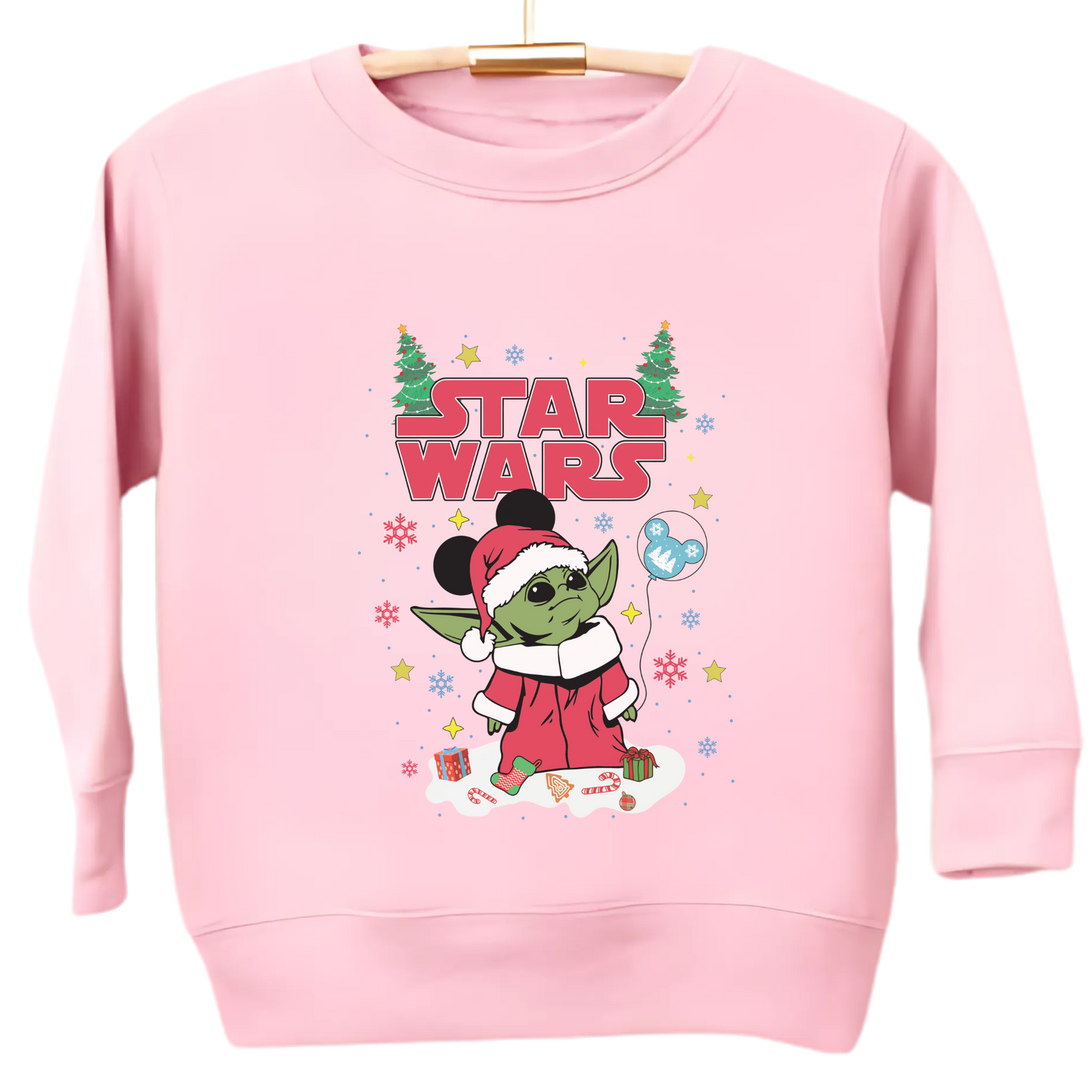 Baby Yoda Star Wars Christmas Toddler Sweater