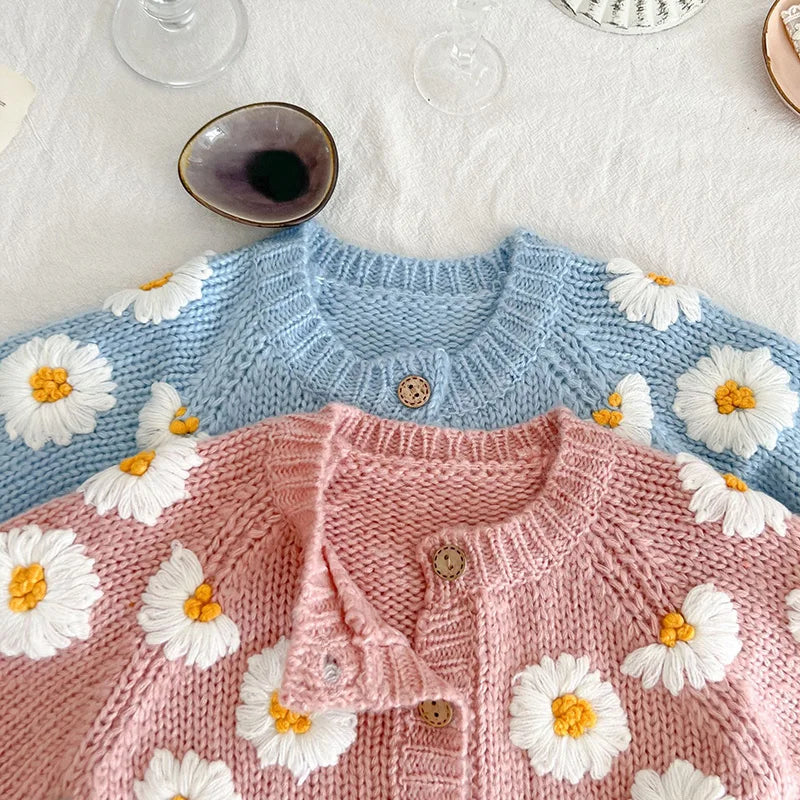 Dasiy Embroidery Cardigan