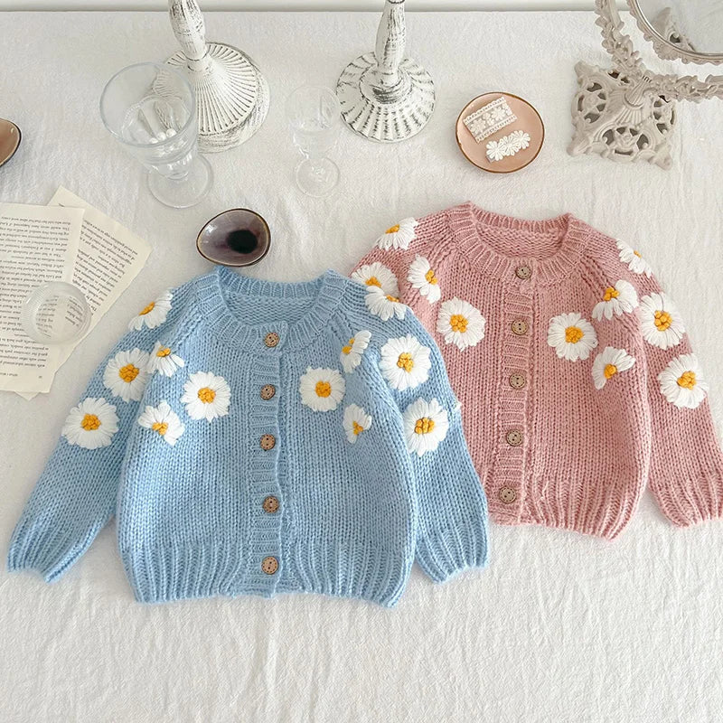 Dasiy Embroidery Cardigan