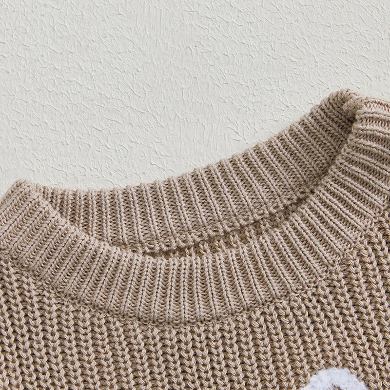 Lil Baby Embroidery Sweater